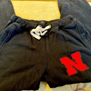 Nebraska Cornhuskers Men’s Sweatpants Medium - gently used